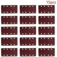 thumbnail image 5 of Sanding Sheet Sander Sandpaper Hook and Loop Pads 8 Hole 15pcs(80 Grits), 5 of 5