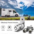 thumbnail image 5 of 6 Pack Upgraded Cam Lock RV Storage Locks, Keyed Alike 5/8 Inch Cabinet Locks for RV Storage Door To, 5 of 5