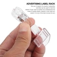 thumbnail image 4 of KAKOWELY 25pcs Sign Holder Clip Price Tag Clip Merchandise Sign Holder Retail Sign Display Clip,2.6"X1.18"X0.59", 4 of 4