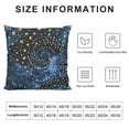 thumbnail image 6 of JRXY Navy Blue Mulberry Pillowcase King Size, Galaxy Stars Pattern, Pillow Cases Cover Zipper Closure, Beauty Care for Hair and Skin,2pcs White, 6 of 6
