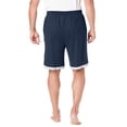 thumbnail image 3 of Kingsize Men's Big & Tall Layered Look Lightweight Jersey Shorts, 3 of 6