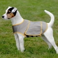 thumbnail image 5 of YA YATECH Calming Dog Anxiety Vest, Compression Wrap for Stress Relief, Heather Gray for Medium & Large Dogs, 5 of 6
