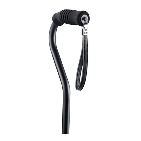 Sky Med Walking Cane Wrist Straps Replacement, 6” Length, Black, Come with 7/8" Plug, Fit Most Brands of Offset Canes