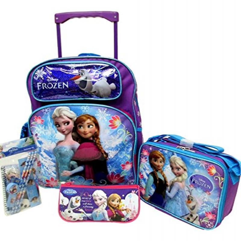 frozen backpack with lunch bag