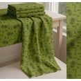 thumbnail image 6 of Soimoi Green Cotton Poplin Fabric Hardware Tools & Text Print Fabric by Yard 56 Inch Wide, 6 of 7
