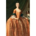 thumbnail image 3 of Giuseppe Bonito 13x18 Black Modern Framed Museum Art Print Titled - Portrait of the Infanta Maria Josefa De Borbon (1744-1801), 3 of 5
