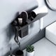 thumbnail image 4 of Yuarrent Secador de pelo para inodoro sin perforaciones, estante para colgar en la pared, secador de pelo para baño, soporte de almacenamiento, estante Juegos de accesorios de baño Yuarrent HA019685-00, 4 of 6