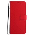 thumbnail image 3 of Flip Wallet Case for iPhone Air with Kickstand & Wrist Strap, Shockproof TPU Inner Red, 3 of 7