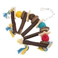 thumbnail image 4 of Bird Hanging Chewing Toy, Satisfy Instinct  Quick Link Type  Cage Bite Toy  For Cockatiel For African Grey, 4 of 8