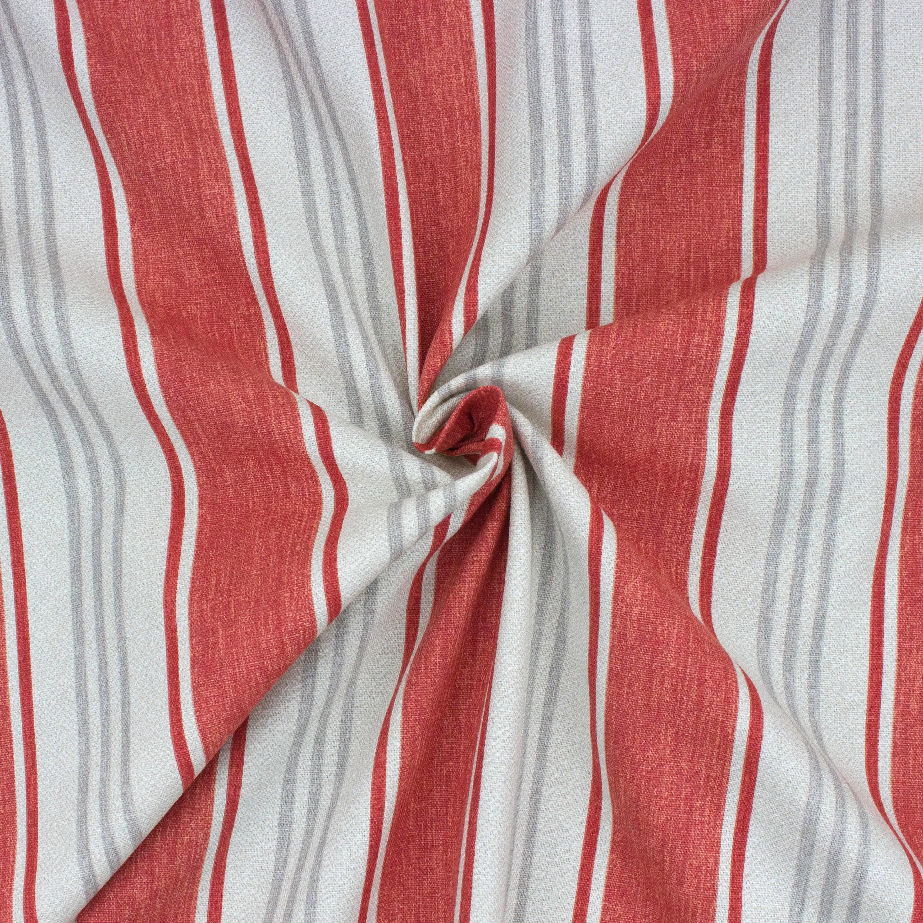 Better Homes & Gardens Wide Stripe Terracotta 8 Yards by the Bolt 54" Width 100% Cotton Fabric