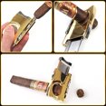 thumbnail image 4 of GearHill Stainless Steel Blade Cigar Punch Cutter with Gift Box Cigar Accessories (Gold), 4 of 7