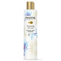Pantene Illuminating Sulfate Free Shampoo with Biotin, Color Safe Hair, 9.6 oz
