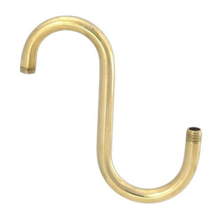B&P Lamp® 4 1/2" Brass Bent Arm