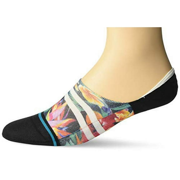 Stance Men's NO Show Sock PAU ST, black, Large