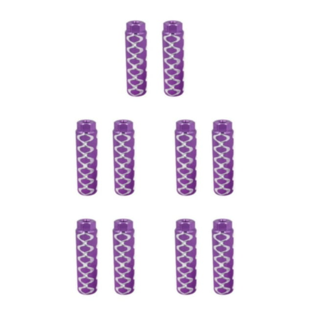relayinert 2pack/lot Easy To Install And Wide Compatibility Pedals For Bikes Of All Brands purple 5Set