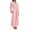 Pink, variant on Women's Amanda Rich 207-37 Velour Wrap Robe (Pink S)
