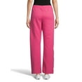 thumbnail image 2 of Hanes Women's EcoSmart Fleece Sweatpants with Open Bottom Legs, 30.5" Inseam, Sizes S-2XL, 2 of 6