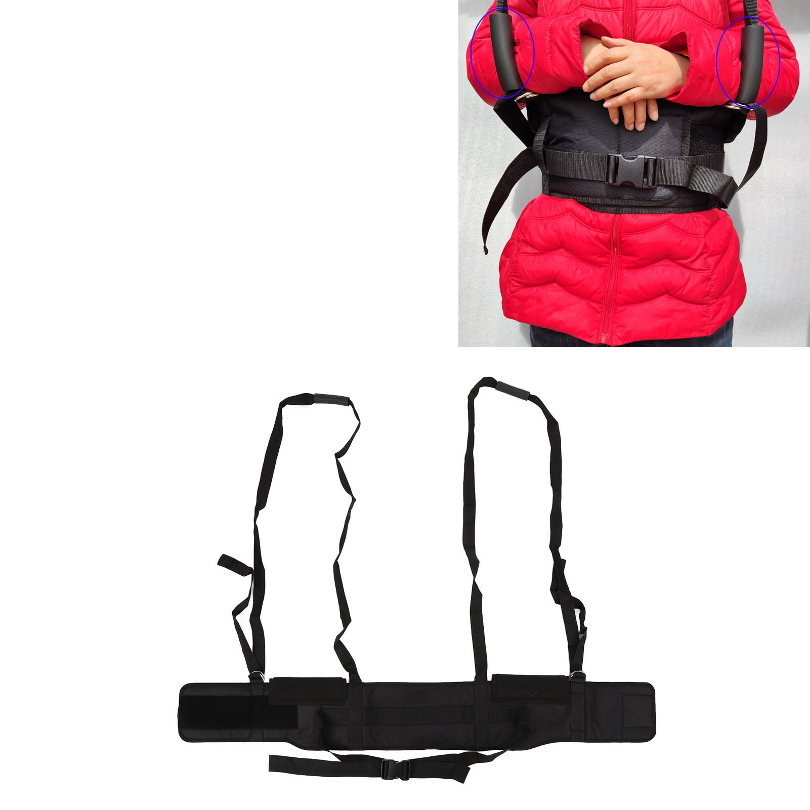 Ceinture de Décompression de la Colonne Vertébrale, Coussin de Soulagement  de la Pression en Fibre Synthétique pour Soulager les Douleurs Lombaires