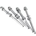 thumbnail image 3 of 100 Pcs Stainless Steel Handrail Railing Cable Tensioner Threaded Stud End Fitting for 1/8 Inch Cable Wire (50 Pack), 3 of 8