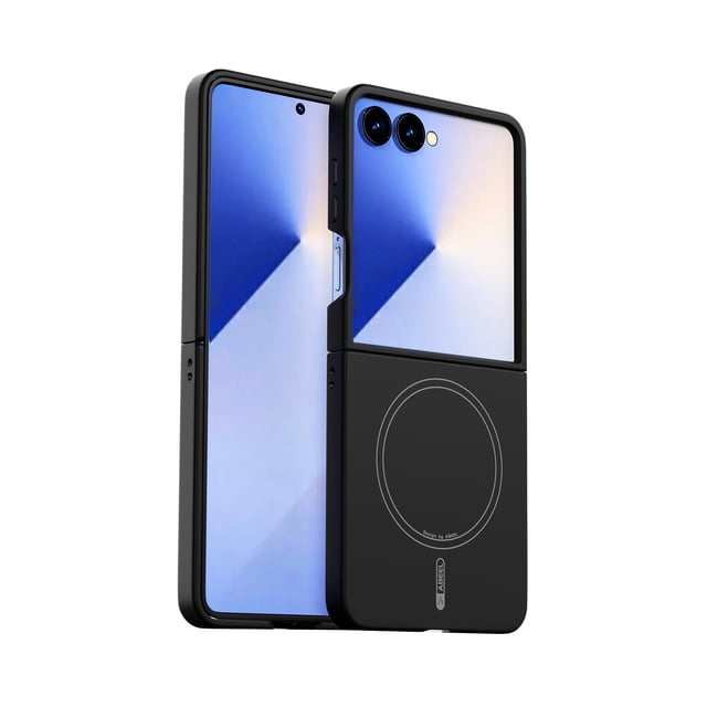 GadgetCom Phone Case Compatible with Samsung Galaxy Z Flip7, Magnetic Case Hard PC Cover Shockproof Shell