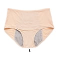 thumbnail image 2 of maskred Culottes Imperméables pour Femmes Voyage d'Affaires Réutilisables Lavables sous-Vêtements en Chinlon Doux pour la Peau Abricot G 1 Pce, 2 of 6