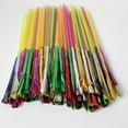 thumbnail image 5 of Pack of 200 Fringe Drinking Straws Sipping Straws Disposable Party Table Decor, 5 of 8
