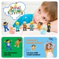 thumbnail image 5 of PicassoTiles Magnetic Tiles for Kids – Family Theme 8PCS STEM Building Blocks, Educational Construction Toy, Creative Learning Magnet Kit, 5 of 8