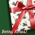 thumbnail image 4 of Papel de Regalo Reversible LaRibbons Holly Berry 43x1005 cm, 4 of 7