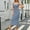 🔥 Light Blue, variant on Sentmoon Fitted Dress Regular Fit Sleeveless V Neck 2026 Summer Bohemian Dress for Women Solid Color Dresses for Wedding Guest Streetwear for Work and Office Brown S