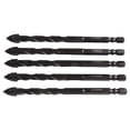 thumbnail image 4 of Four-Flute Sawtooth Eccentric Drill Bit Professional Carpentry Tools For Glass Ceramic Concrete Brick Metal Drill Bit Set - F, 4 of 6
