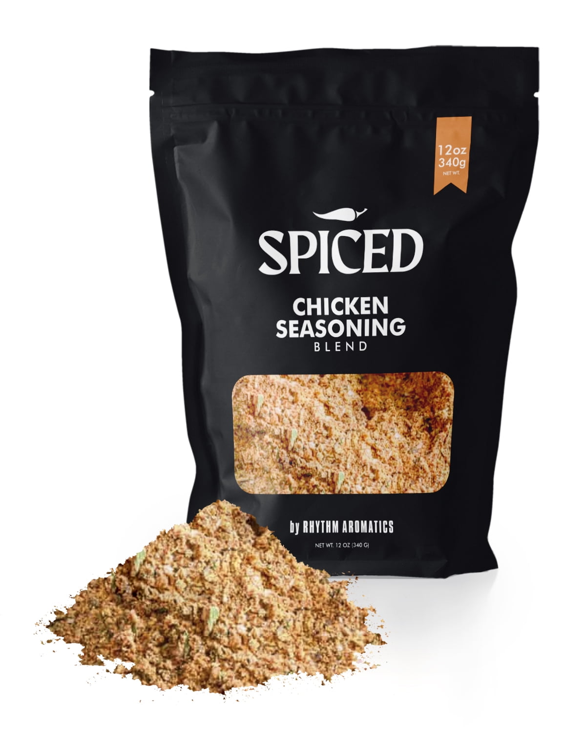 SPICED Chicken Seasoning Blend, 12 Oz of Ground Chicken Seasoning in