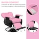 thumbnail image 2 of Sillón Barber Onof  ONSH6-R Hidraulico Silla Estetica Rosa, 2 of 5