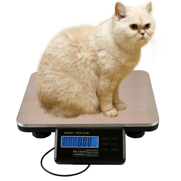 150kg/330lbs Digital Cat Dog Electronic Weighing Scale Pets Weight