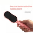thumbnail image 4 of Women Fashion 1 Pc Pedicure Foot Rasp Foot File Remover Dead Skin & Double Sided Foot Scrubber Foot Files Kit Heel Scraper Foot Scrub Care Tool To Rough Corns Smoothing Har, 4 of 4