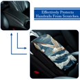 thumbnail image 5 of Seagull Soft, Comfortable, Furry, Printed Car Armrest Pad Cover - 12.5x8.2 Inch, 5 of 6