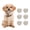 white, variant on Automatic Dog Ball Launcher, Upgraded Dog Ball Throw Launcher, Adjustable Distance 20-45FT, for Small/Medium Dogs, with 3 2.3-inch ETPU Balls, Indoor and Outdoor Interactive Toys WWSOGQH