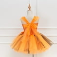 thumbnail image 5 of Bnwani Girls Skirts Kids Sleeveless Sun Dress Flowers Dresses Halloween Orange Dresses 2-3 T, 5 of 7