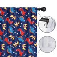 thumbnail image 4 of Blackout Kids Curtains,DarkBlue Dinosaurs Pattern Childrens Insulated Curtains Set Of 2,Bedroom Essentials,Toddler Room Decor 52"x84", 4 of 5