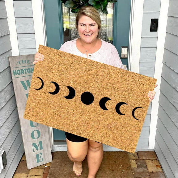 Clearance Under $10 Interesting Moon Floor Mat Home Decoration