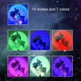 thumbnail image 2 of LED USB Sunset Lamp Night Light Projector Birthday Party Decoration Portable Mood Light for Bedroom, 2 of 5