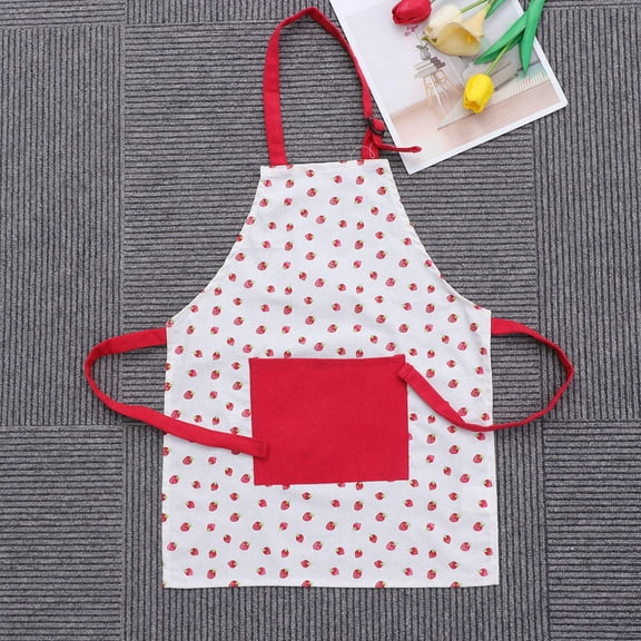 Worgeous  Kids Apron Children's Small Size Aprons for Cartoon Parent-child