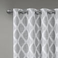 thumbnail image 2 of Gracie Mills Zinnia Contemporary Ikat Printed Blackout Curtain Panel - GRACE-9811, 2 of 3