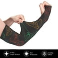 thumbnail image 3 of Easygdp Gamepad Joystick Game Adult Ice Silk Sunscreen Arm Cover with Thumbhole, Cooling Compression Arm Cover for Cycling, 3 of 8