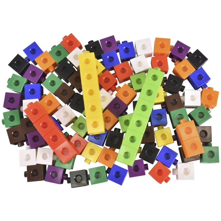 Buy MathLink® Linking Cubes 3/4 Math Manipulatives for Construction and  Early Math at S&S Worldwide