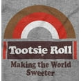 thumbnail image 2 of Make the World Sweet Tootsie Roll Toddler Boy Girl T Shirt Infant Toddler Brisco Brands 12M, 2 of 6