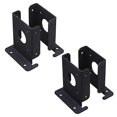 thumbnail image 1 of For 4pcs Adjustable Wood Fence Pergola Post Base Brackets Kit Heavy Duty Post Anchor Base Brackets F, 1 of 5