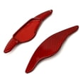 thumbnail image 6 of High Gloss Red Genuine Carbon Fiber Larger Paddle Shifter Extensions For For All New BMW 3 4 5 7 Series X3 X4 X5 X6 (Gxx Chassis), 6 of 6