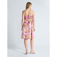thumbnail image 3 of Free Assembly Women's and Women's Plus Sleeveless Silk Dress, Sizes XS-4X, 3 of 5