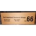 thumbnail image 4 of 2,500 Insulated Cushion Foil Paper Sandwich Wrap 10-1/2" x 14", 5 bundles of 500 wraps each, 4 of 5