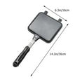 thumbnail image 2 of OUNONA Nonstick Kitchen Sandwich Maker Sandwich Maker Pan Aluminum 1Set, 2 of 8